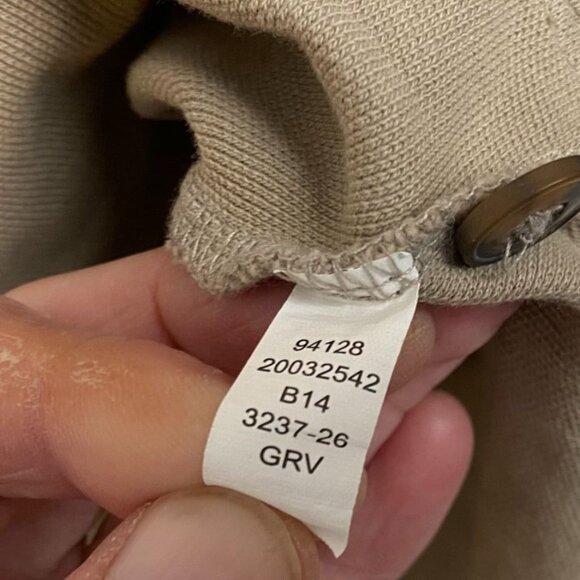 Duluth Mens Polo Shirt Size XL Short Sleeve Tan 100% Cotton Casual Classic - Picture 7 of 8